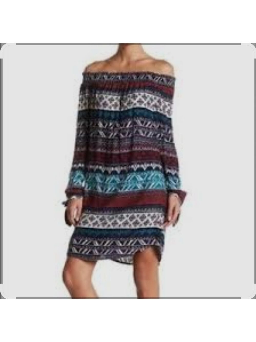 beachlunchlounge Multicolor Patterned Dress